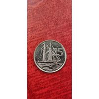 Каймановы острова 25 цент 1999