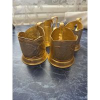 Винтажные подстаканники зубры