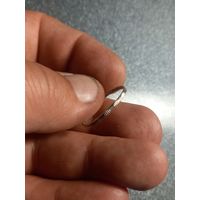 Кольцо Винтаж Германия серебро Ag 835 0.58 гр.