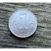 Werty71 Молдова 1 лей 2020 Молдавия