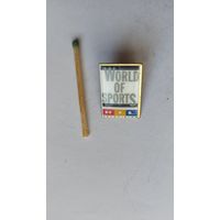 Знак значок телеканал RTL мир спорта телевидение тяжмет