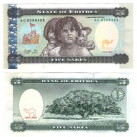 Эритрея 5 накфа  1997 год   UNC