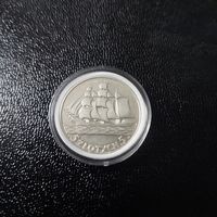 5 злотых.Гдыня.Караблик.Отличный сохран.