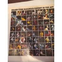 GRAND FUNK RAILROAD " CAUGHT IN THE ACT" 1975 2LP JAPAN CAPITOL ECS 67049-50 NM/EX