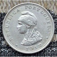 Португальская Индия 1 рупия 1912 года. Серебро. Сторгуй за свою цену, предложи обмен! S110