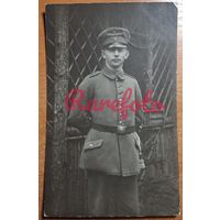 1917 Открыточный формат ПМВ солдат типажи ретро