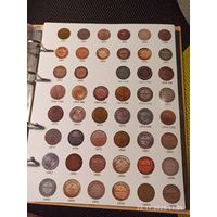 Лист информационный для монет 1 копейка 1881 - 1894 г. и 2 копейки 1867 - 1894 г.