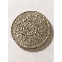 Великобритания 2 шиллинга 1966