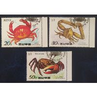 КНДР 1990 крабы.