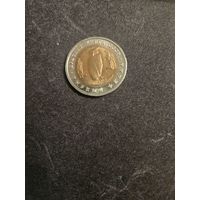 5 рублей 1991 года красная книга Рыбный Филин