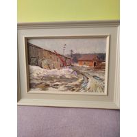 Белоусов В.П. "Весна расстаяло" 1969 год состояние отличное