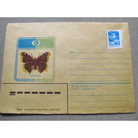 С026-0040 Конверт Чистый Траурница 1982