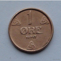Норвегия 1 эре, 1947