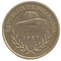 РЕСПУБЛИКА НИКАРАГУА. 50 СЕНТАВО 1987