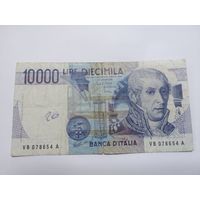 10000 лир 1984г,Италия