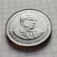 5 рупий 2012 года Маврикий.