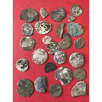 Монеты 1500-1600-е годы.цена за все.