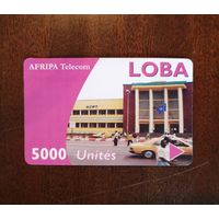 Телефонная карточка, Конго, 5000 юнит, 2002 год