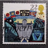 Марка Великобритания 1990 год Астрономия