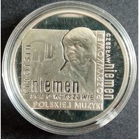 Польша. 2009г. 10 злотых. Серебро. История польский музыки, Чеслав Неман.