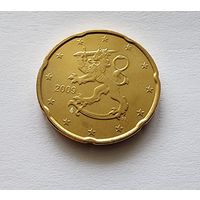 Финляндия 20 евроцентов, 2009  UNC