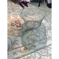 Сетка для яиц металлическая авоська СССР винтаж для рыбалки