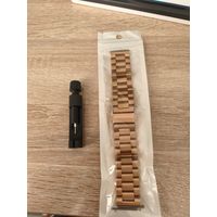 Браслет 22мм розовое золото