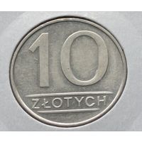 Польша. 10 злотых 1988 года. (*)