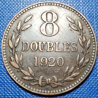 Гернси 8 дублей 1920 г.