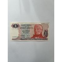 Аргентина, 1 песо, 1983 г., AUNC