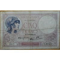 5 франков 1939 г. Р83