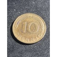 ФРГ 10 пфеннигов 1982 G