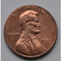 США, 1 цент 1983 г.