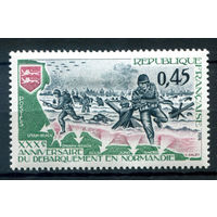 Франция - 1974г. - 30 лет высадки союзников - 1 марка - полная серия, MH [Mi 1877]. #2-Fr-33-A-1