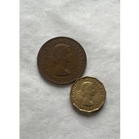 Великобритания 2 монеты