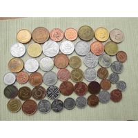 50 иностранных монет без порторов