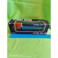 Коллекционная масштабная модель автомобиля  1/43 Камаз 53212 сделано в СССР стопроцентный оригинал старт с 1 рубля без мпц трёхдневный аукцион