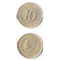 10 курушей Турция 2010 года