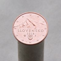 Словакия 2 евроцента 2018
