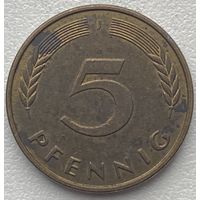Германия 5 пфеннигов 1996 г. J