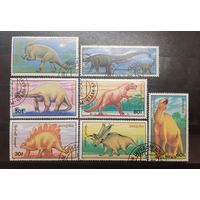Монголия. 1990 год. Фауна. Динозавры (141)