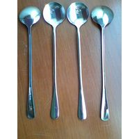 Четыре Чайных Ложки - Одним Лотом - Длина 19 см.