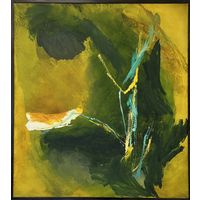 Валерий Песин. "Богомол". х/м, 100х90 см, 2015г.