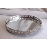 Поднос зеркальный Подставка сервировочная 20 см