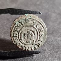 Солид 1645 года Кристина Ваза, Шведская окупация, С рубля! без мц. Рига