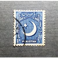 Марка Пакистан 1948 год Стандарт