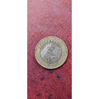 Индия 10 рупий 2015