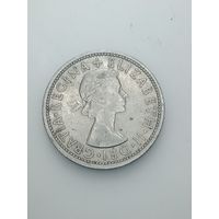 Великобритания  2 шиллинга 1965 года .