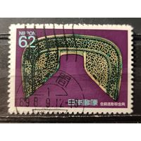 Япония, 1989. Позолоченная бронзовая накладка на седло