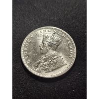 Британская Индия. 1 рупия 1919г.